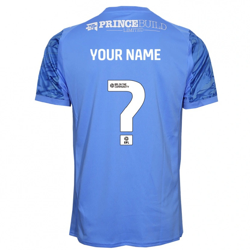 Danxen Donna Peterborough United Maglia Gara Portiere Blu Dodger 2025/26 Maglietta