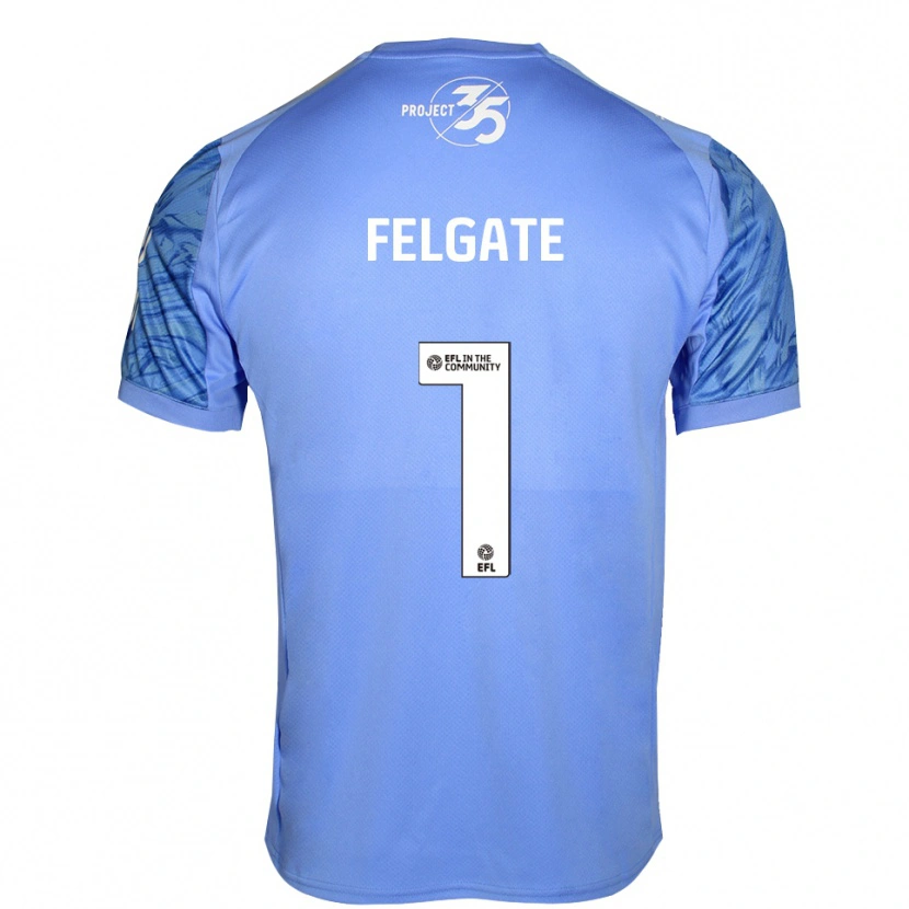 Danxen Donna Lily Felgate #1 Maglia Gara Portiere Blu Reale 2025/26 Maglietta