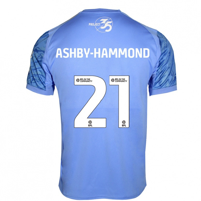 Danxen Donna Luca Ashby-Hammond #21 Maglia Gara Portiere Blu Reale 2025/26 Maglietta