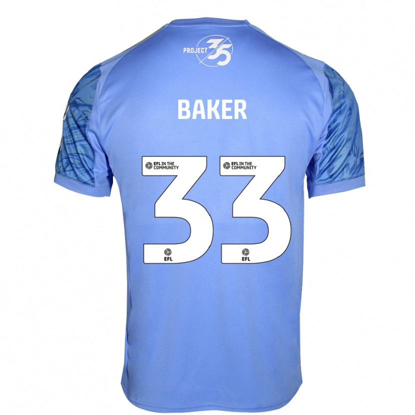 Danxen Donna Zak Baker #33 Maglia Gara Portiere Blu Reale 2025/26 Maglietta