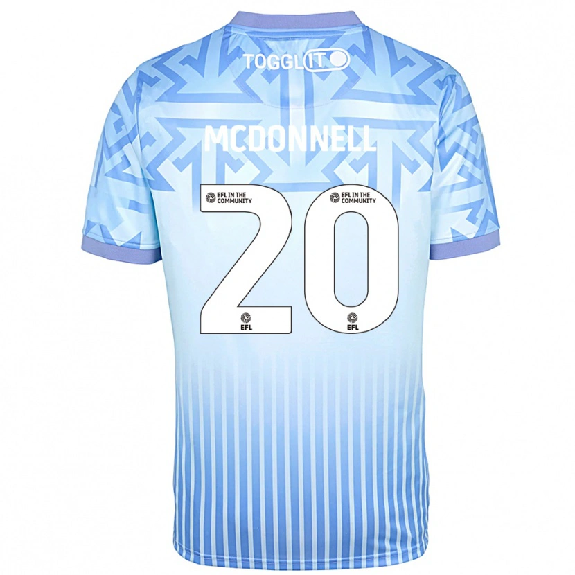 Danxen Donna Joe McDonnell #20 Maglia Gara Portiere Azzurro 2025/26 Maglietta