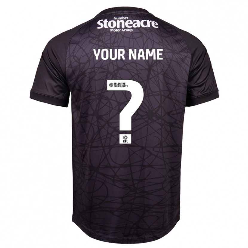 Danxen Donna Doncaster Rovers Maglia Gara Portiere Bianco Nero 2025/26 Maglietta