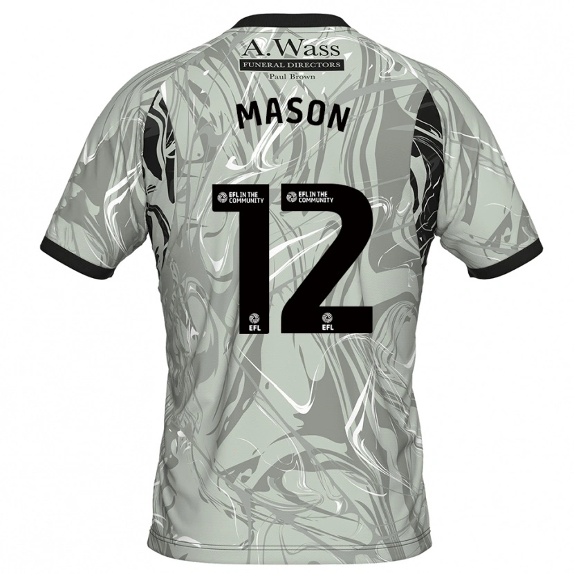 Danxen Donna Owen Mason #12 Maglia Gara Portiere Grigio Chiaro Nero 2025/26 Maglietta