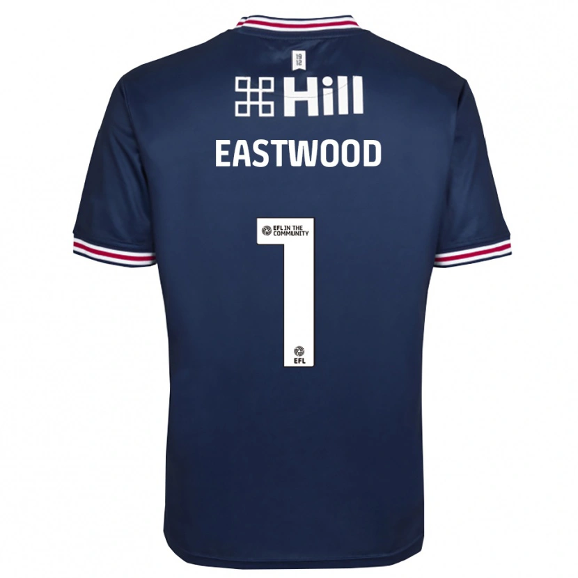 Danxen Donna Jake Eastwood #1 Maglia Gara Portiere Blu Reale 2025/26 Maglietta