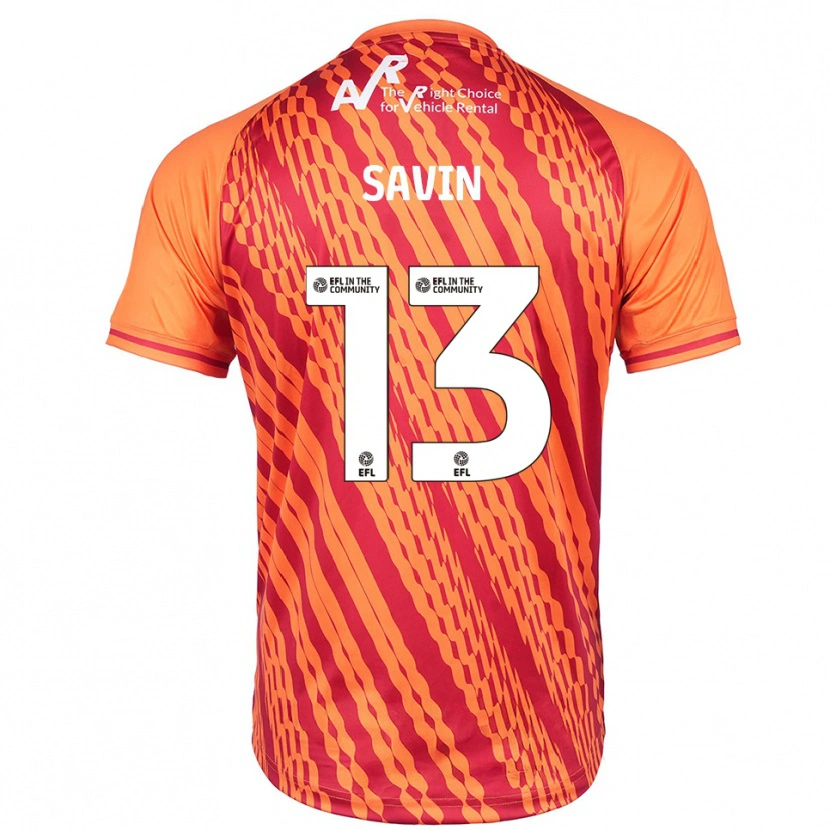Danxen Donna Toby Savin #13 Maglia Gara Portiere Arancione 2025/26 Maglietta