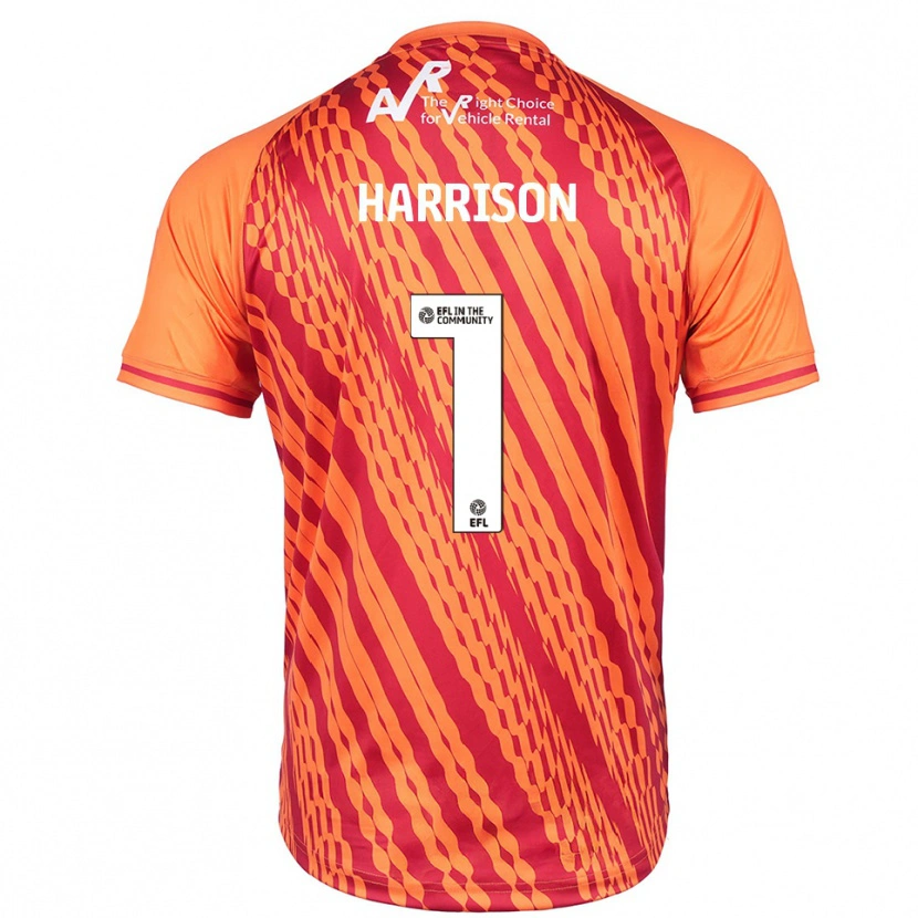 Danxen Donna Elyh Harrison #1 Maglia Gara Portiere Arancione 2025/26 Maglietta