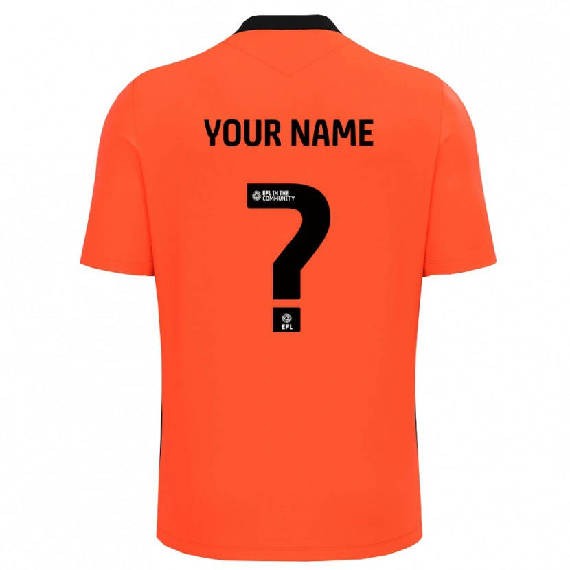 Danxen Donna Colchester United Maglia Gara Portiere Nero Rosso 2025/26 Maglietta