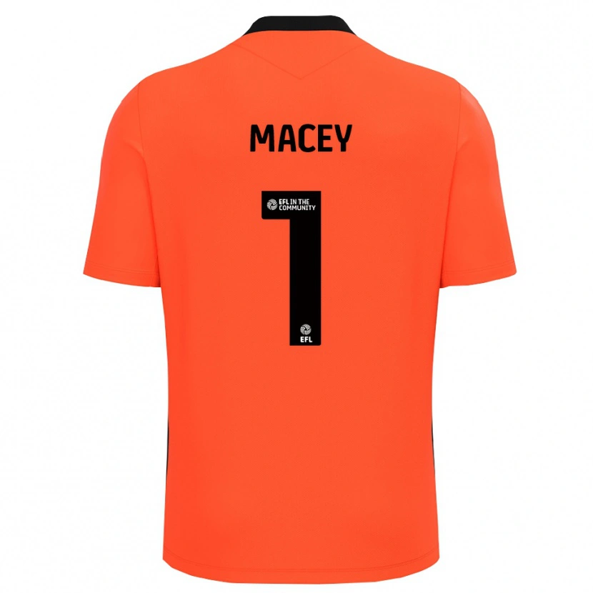 Danxen Donna Matt Macey #1 Maglia Gara Portiere Nero Rosso 2025/26 Maglietta