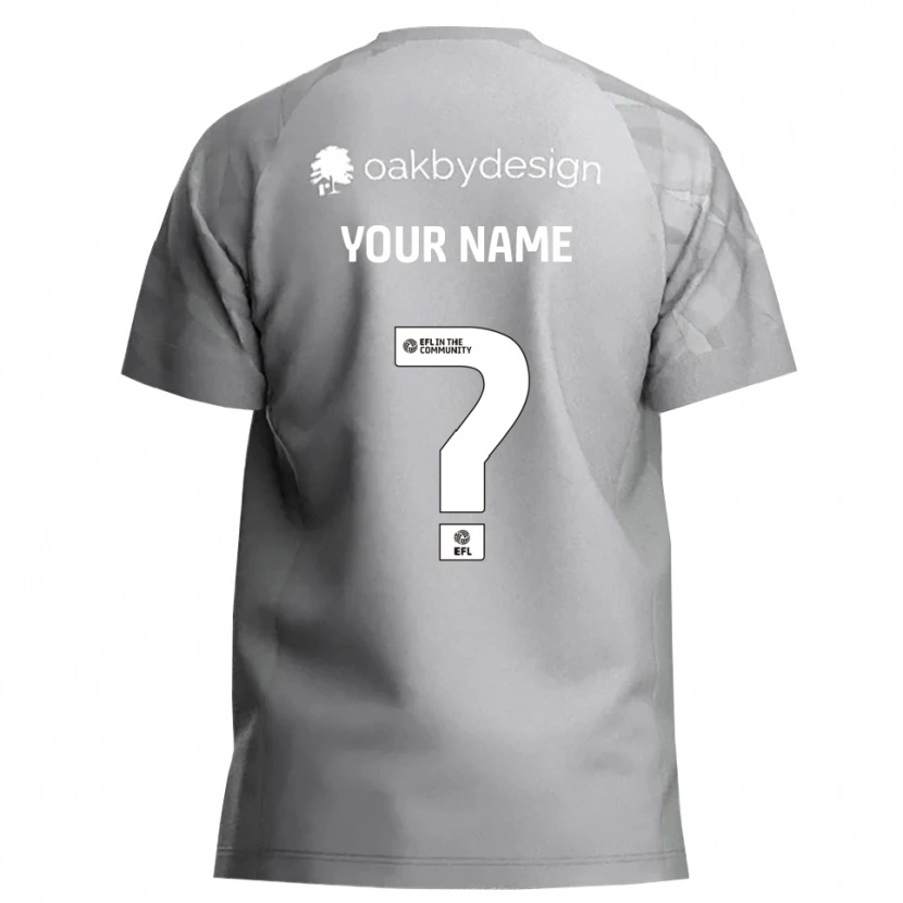 Danxen Donna Harrogate Town Maglia Gara Portiere Grigio Scuro 2025/26 Maglietta