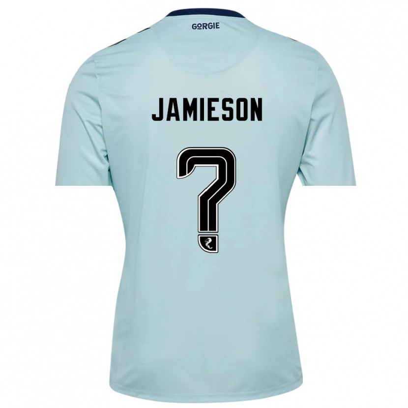 Danxen Donna Finlay Jamieson #0 Maglia Gara Portiere Azzurro Nero 2025/26 Maglietta