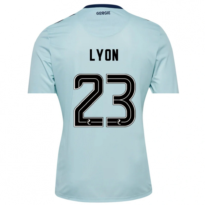 Danxen Donna Jack Lyon #23 Maglia Gara Portiere Azzurro Nero 2025/26 Maglietta