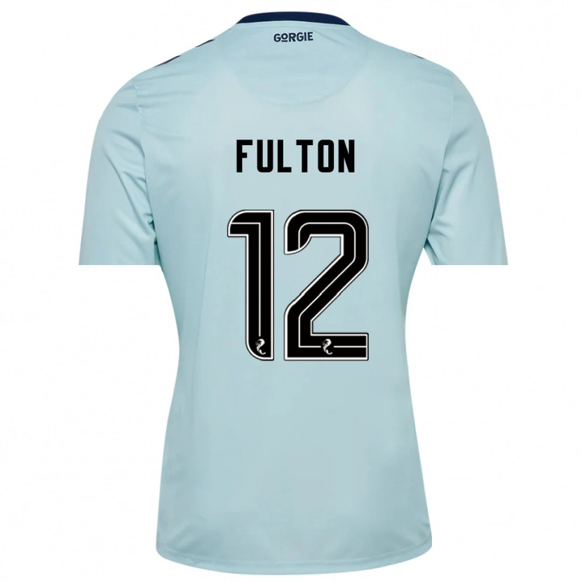 Danxen Donna Ryan Fulton #12 Maglia Gara Portiere Azzurro Nero 2025/26 Maglietta