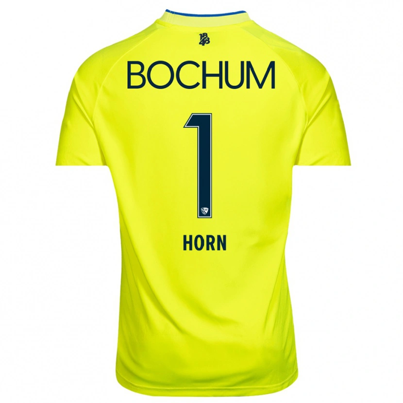 Danxen Donna Timo Horn #1 Maglia Gara Portiere Verde Giallo 2025/26 Maglietta