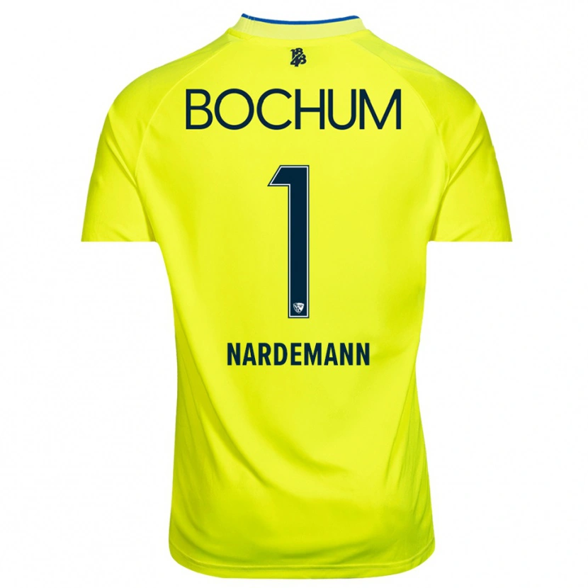 Danxen Donna Kari Närdemann #1 Maglia Gara Portiere Verde Giallo 2025/26 Maglietta