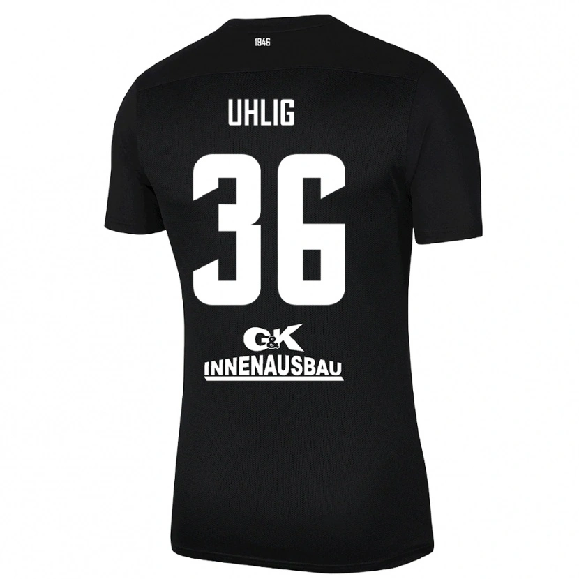 Danxen Donna Max Uhlig #36 Maglia Gara Portiere Bianco Nero 2025/26 Maglietta