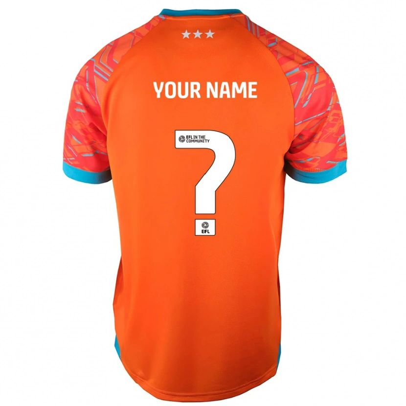 Danxen Donna Ipswich Town Maglia Gara Portiere Bianco Arancio 2025/26 Maglietta
