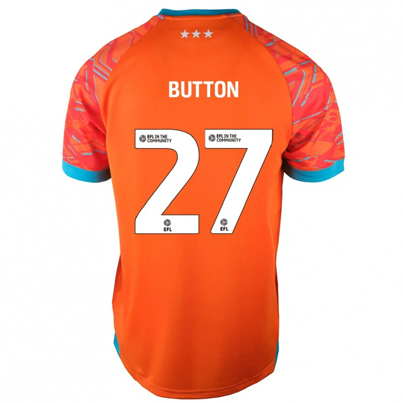 Danxen Donna David Button #27 Maglia Gara Portiere Bianco Arancio 2025/26 Maglietta
