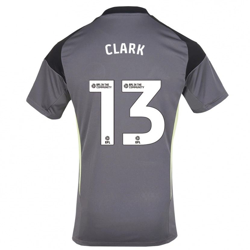 Danxen Donna Olivia Clark #13 Maglia Gara Portiere Bianco Grigio 2025/26 Maglietta