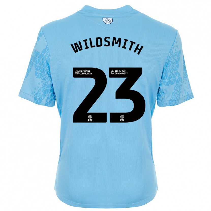 Danxen Donna Joe Wildsmith #23 Maglia Gara Portiere Blu Cielo Nero 2025/26 Maglietta