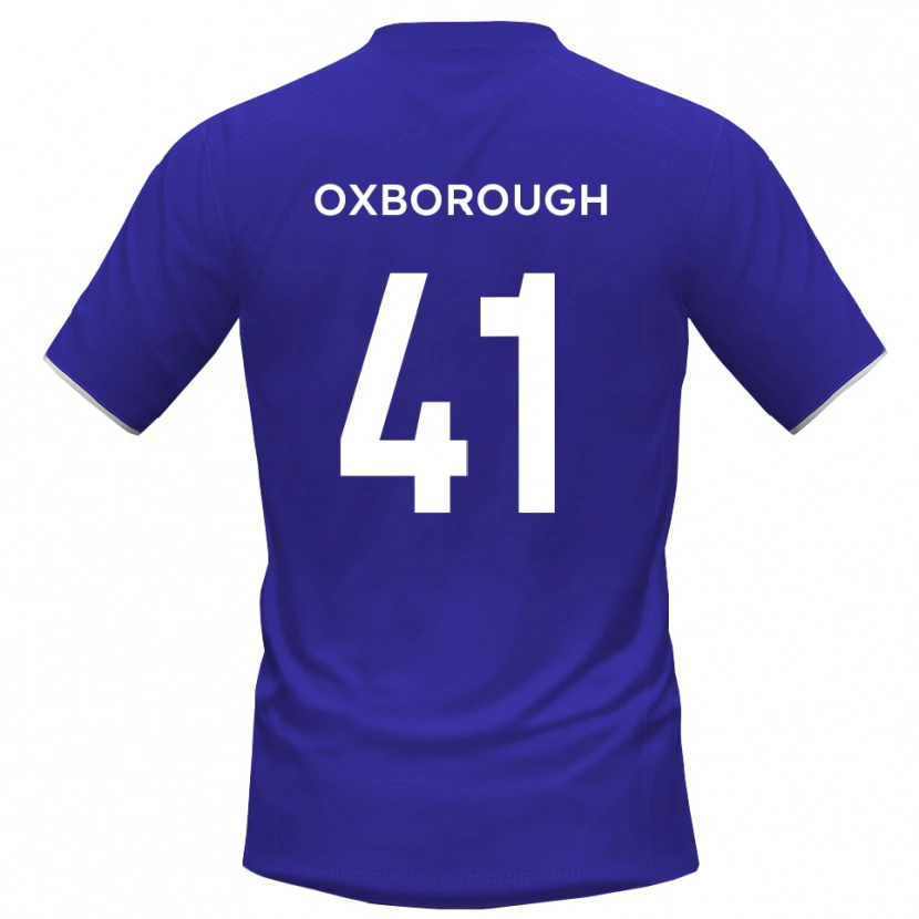 Danxen Donna Ewan Oxborough #41 Maglia Gara Portiere Blu Reale 2025/26 Maglietta