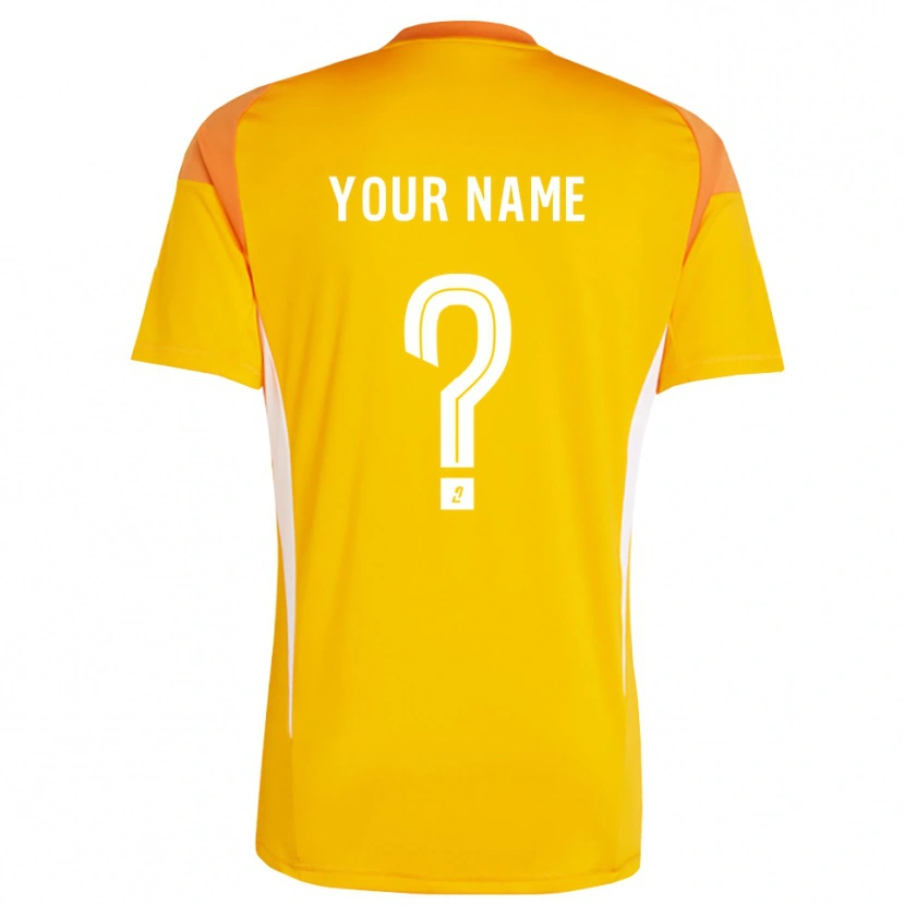 Danxen Donna Olympique Lyonnais Maglia Gara Portiere Rosso Arancio 2025/26 Maglietta