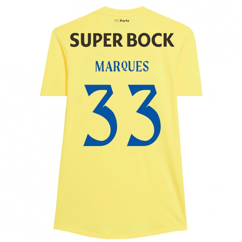 Danxen Donna Bárbara Marques #33 Maglia Gara Portiere Giallo Chiaro Nero 2025/26 Maglietta