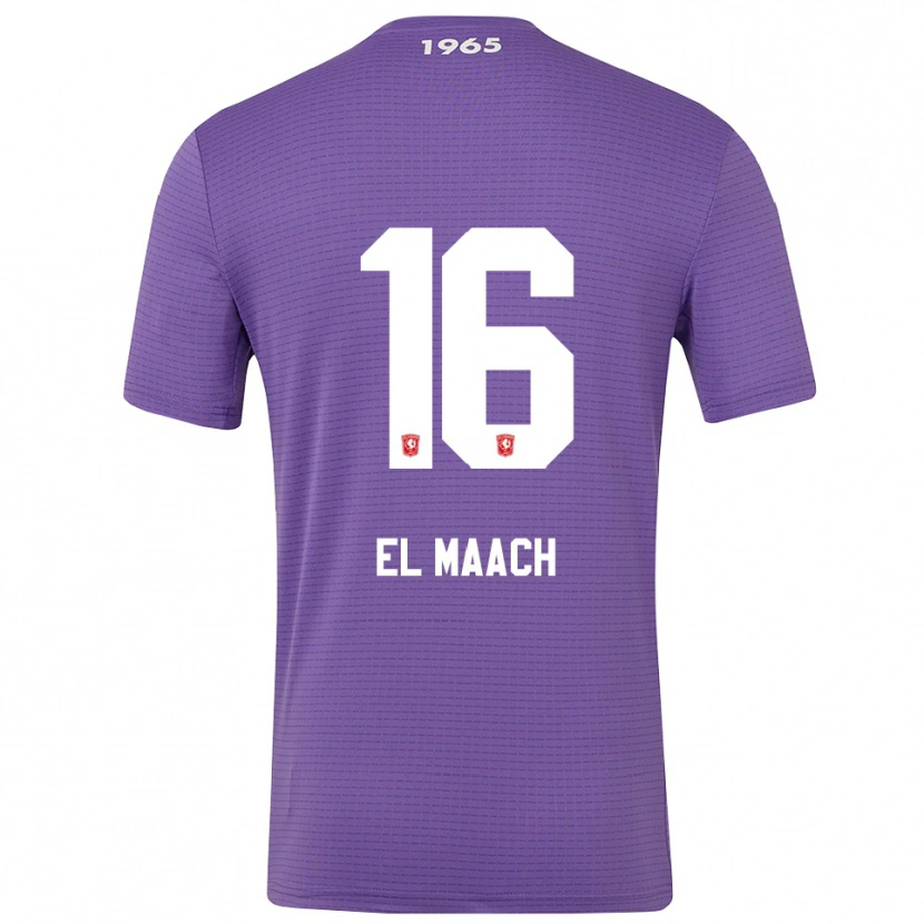 Danxen Donna Issam El Maach #16 Maglia Gara Portiere Viola Medio 2025/26 Maglietta