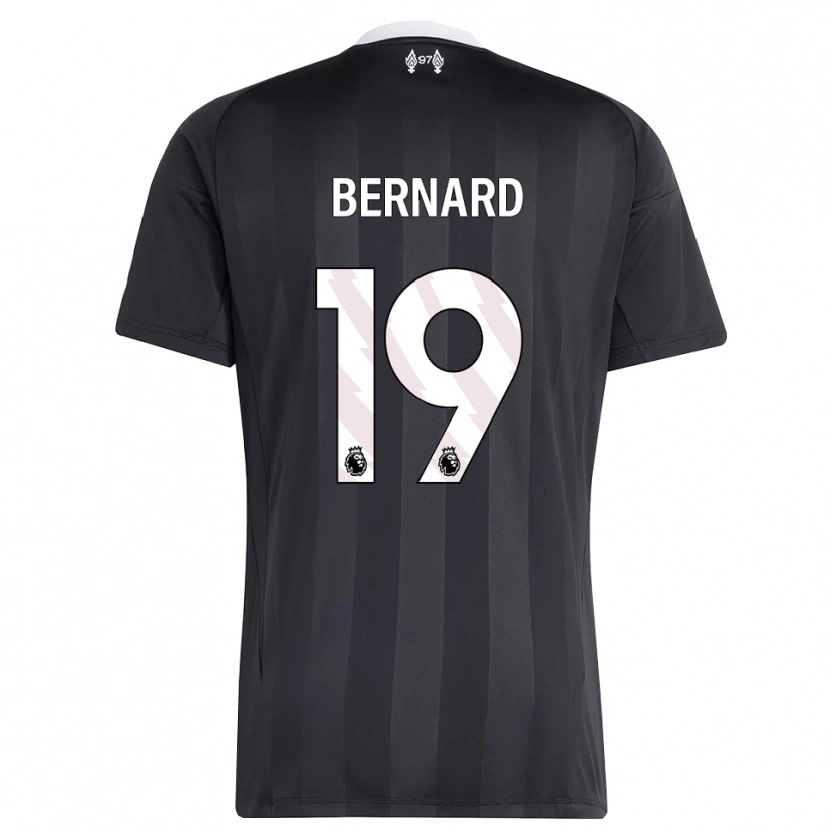 Danxen Donna DJ Bernard #19 Maglia Gara Portiere Bianco Nero 2025/26 Maglietta