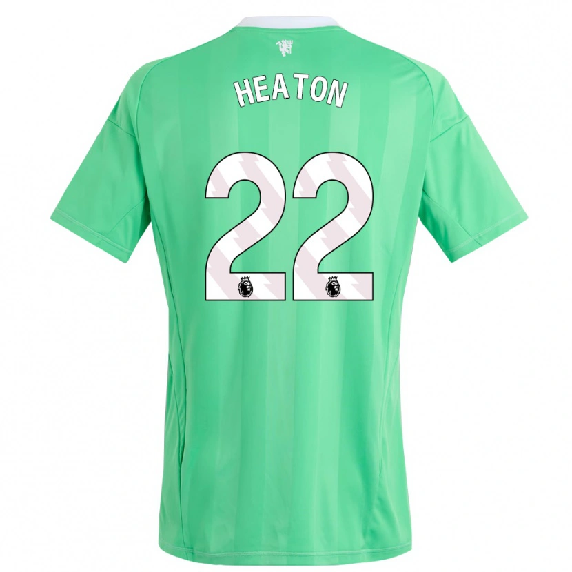 Danxen Donna Tom Heaton #22 Maglia Gara Portiere Verde Smeraldo 2025/26 Maglietta