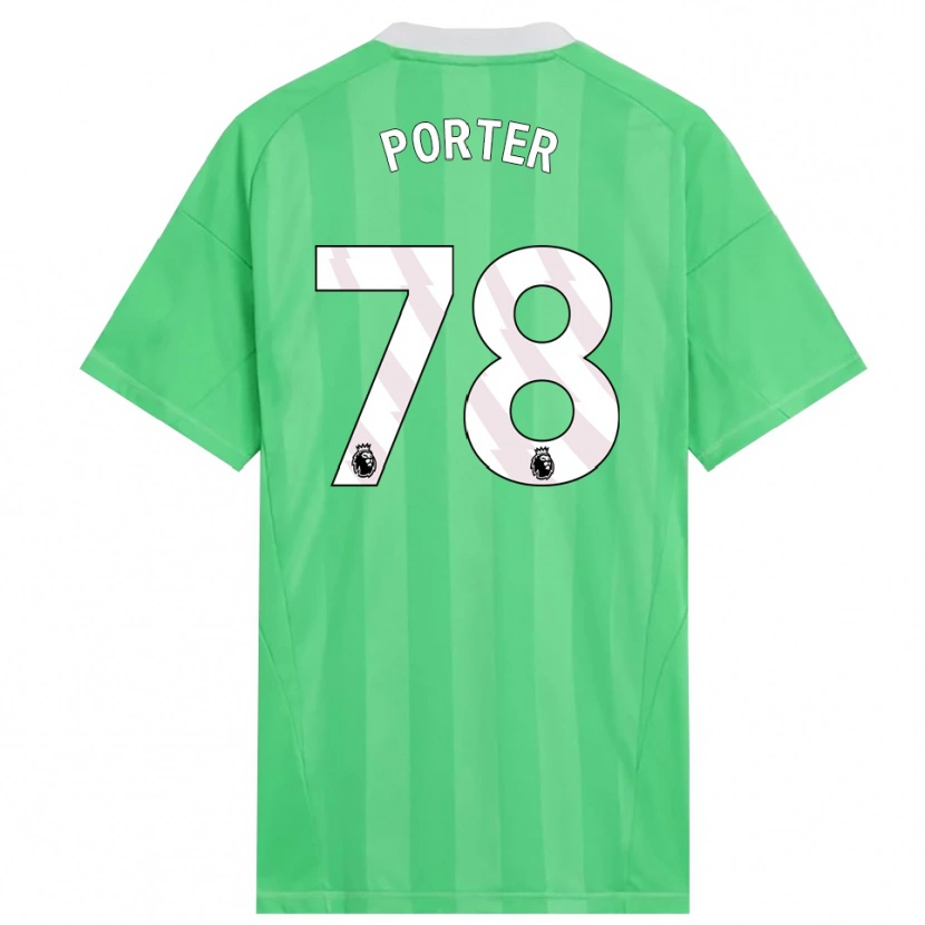 Danxen Donna Jack Porter #78 Maglia Gara Portiere Verde Chiaro Bianco 2025/26 Maglietta