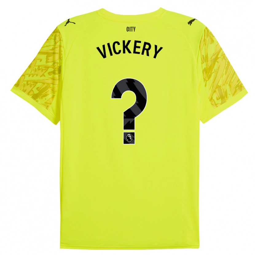 Danxen Donna Ben Vickery #0 Maglia Gara Portiere Arancio Giallo Nero 2025/26 Maglietta