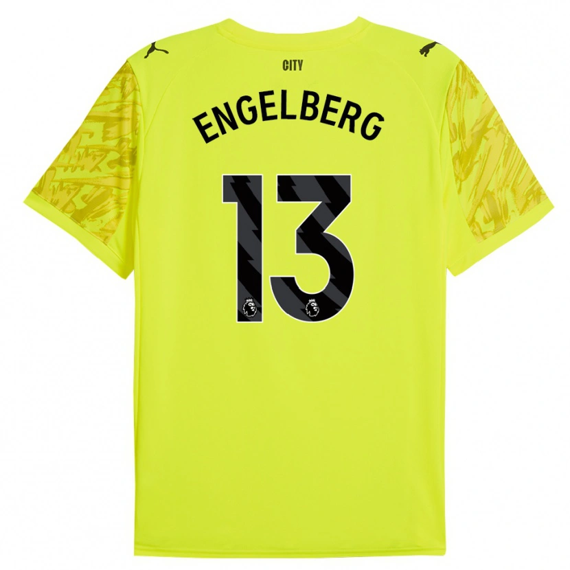 Danxen Donna Stavros Engelberg #13 Maglia Gara Portiere Arancio Giallo Nero 2025/26 Maglietta