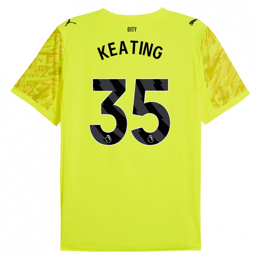Danxen Donna Khiara Keating #35 Maglia Gara Portiere Arancio Giallo Nero 2025/26 Maglietta