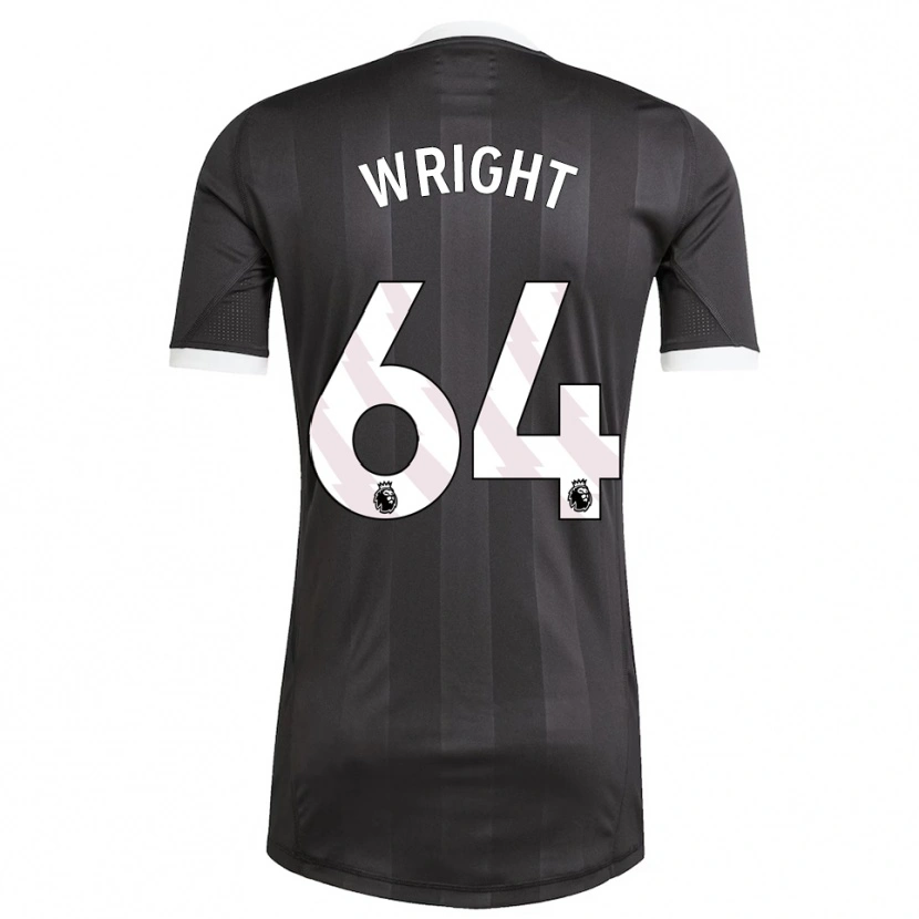 Danxen Donna James Wright #64 Maglia Gara Portiere Bianco Nero 2025/26 Maglietta