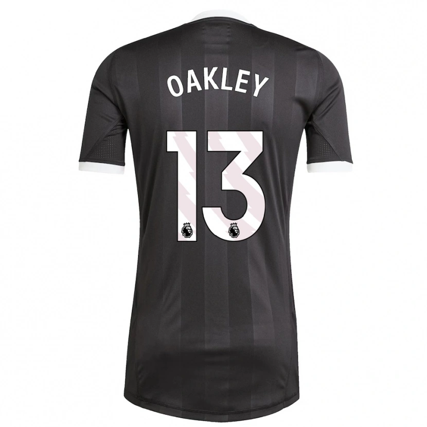 Danxen Donna Rhys Oakley #13 Maglia Gara Portiere Bianco Nero 2025/26 Maglietta