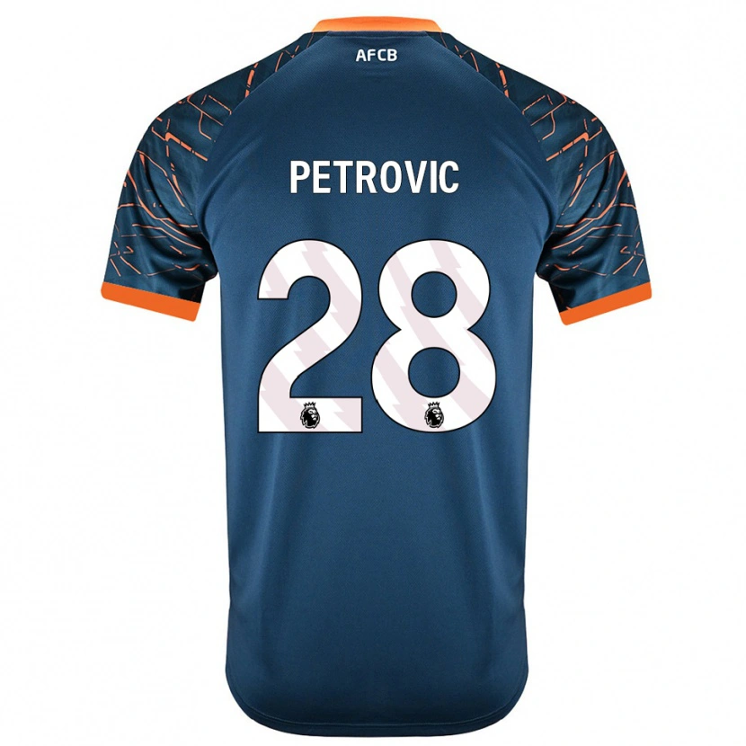 Danxen Donna Djordje Petrovic #28 Maglia Gara Portiere Blu Ardesia Scuro 2025/26 Maglietta