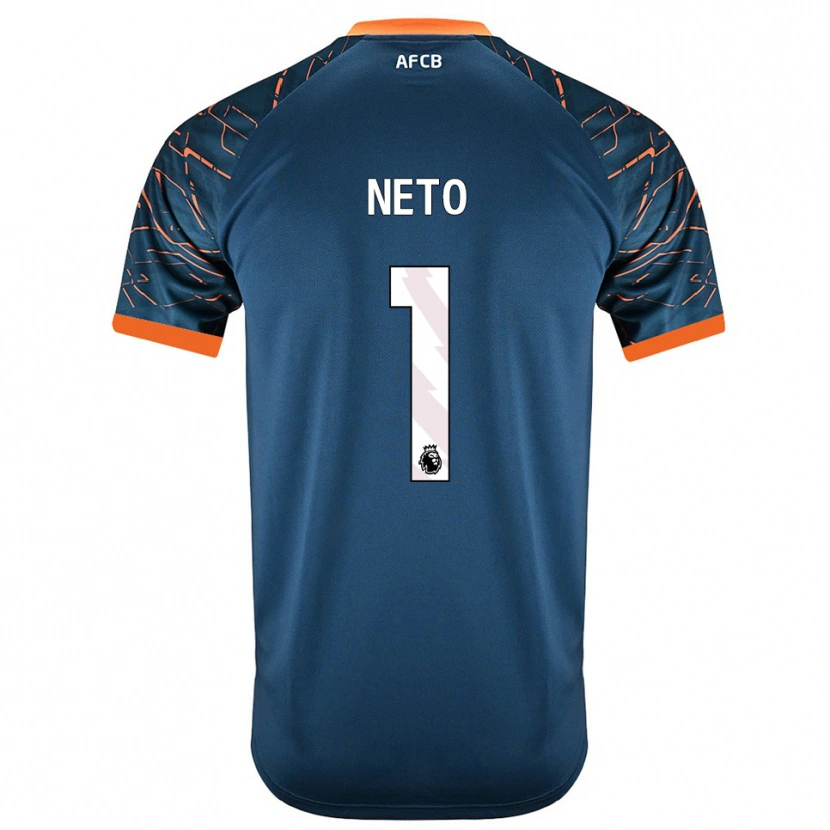 Danxen Donna Neto #1 Maglia Gara Portiere Blu Ardesia Scuro 2025/26 Maglietta