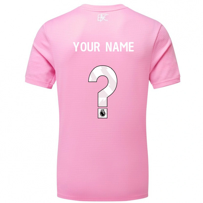 Danxen Donna Burnley FC Maglia Gara Portiere Bianco Rosa 2025/26 Maglietta