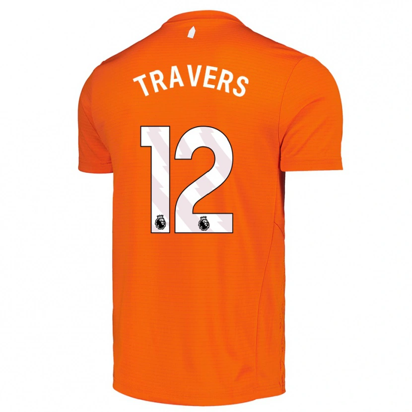Danxen Donna Mark Travers #12 Maglia Gara Portiere Arancio Nero 2025/26 Maglietta