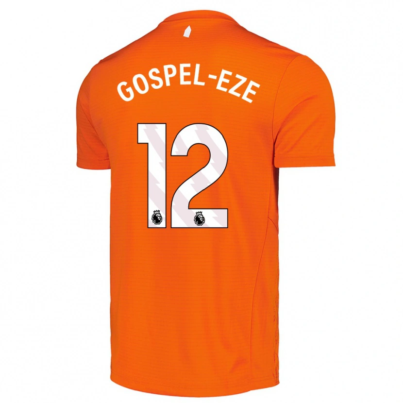 Danxen Donna Goodness Gospel-Eze #12 Maglia Gara Portiere Arancio Nero 2025/26 Maglietta