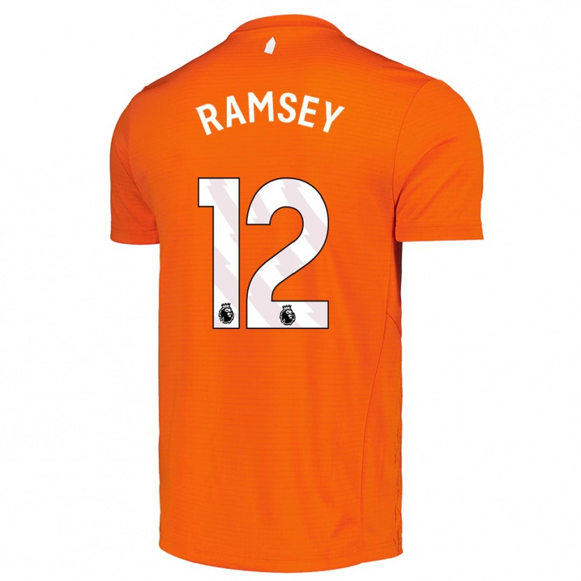 Danxen Donna Emily Ramsey #12 Maglia Gara Portiere Arancio Nero 2025/26 Maglietta
