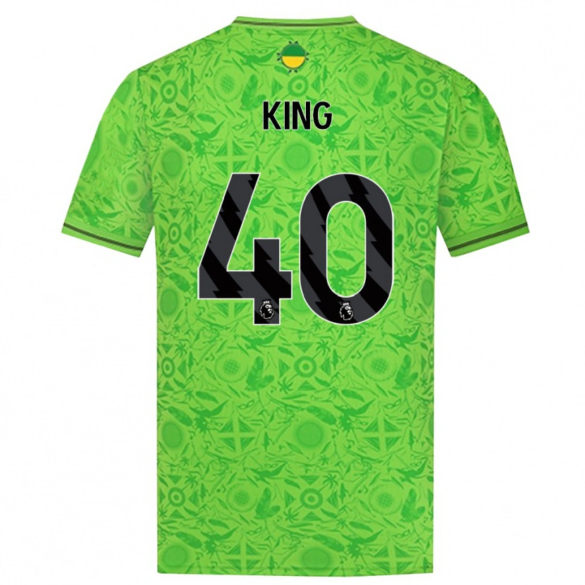 Danxen Donna Tom King #40 Maglia Gara Portiere Verde Nero 2025/26 Maglietta