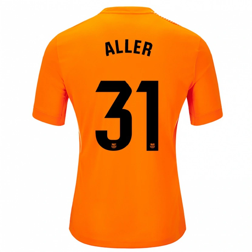 Danxen Donna Eder Aller #31 Maglia Gara Portiere Arancione Nero 2025/26 Maglietta