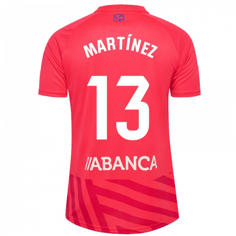 Danxen Donna Naiara Martínez #13 Maglia Gara Portiere Rosso Bianco 2025/26 Maglietta