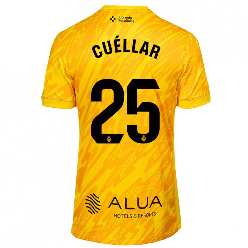 Danxen Donna Iván Cuéllar #25 Maglia Gara Portiere Arancione Nero 2025/26 Maglietta