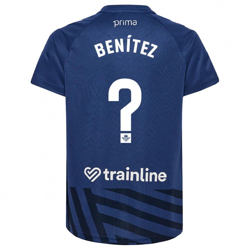 Danxen Donna David Benítez #0 Maglia Gara Portiere Blu Royal Bianco 2025/26 Maglietta