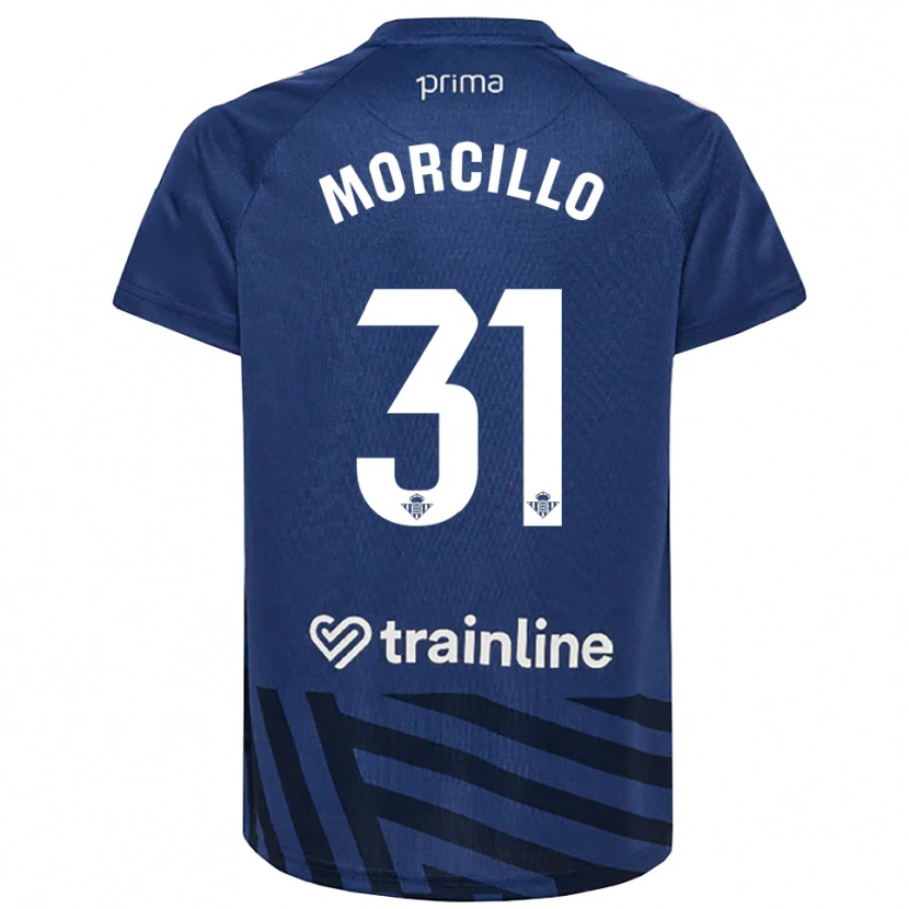 Danxen Donna Ana Morcillo #31 Maglia Gara Portiere Blu Royal Bianco 2025/26 Maglietta