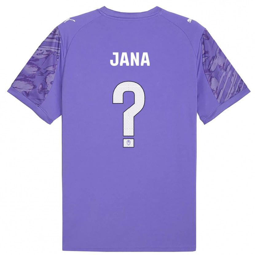 Danxen Donna Jana Xin Henseler Gallego #0 Maglia Gara Portiere Lilla Bianco 2025/26 Maglietta