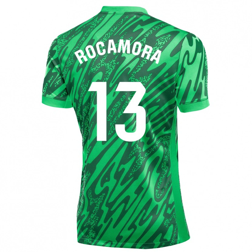 Danxen Donna María Rocamora Díaz #13 Maglia Gara Portiere Verde Scuro Bianco 2025/26 Maglietta
