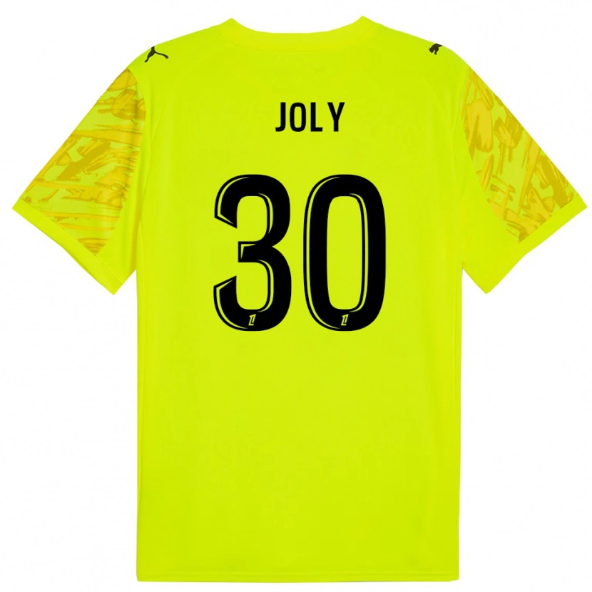 Danxen Donna Blandine Joly #30 Maglia Gara Portiere Verde Fluorescente Nero 2025/26 Maglietta